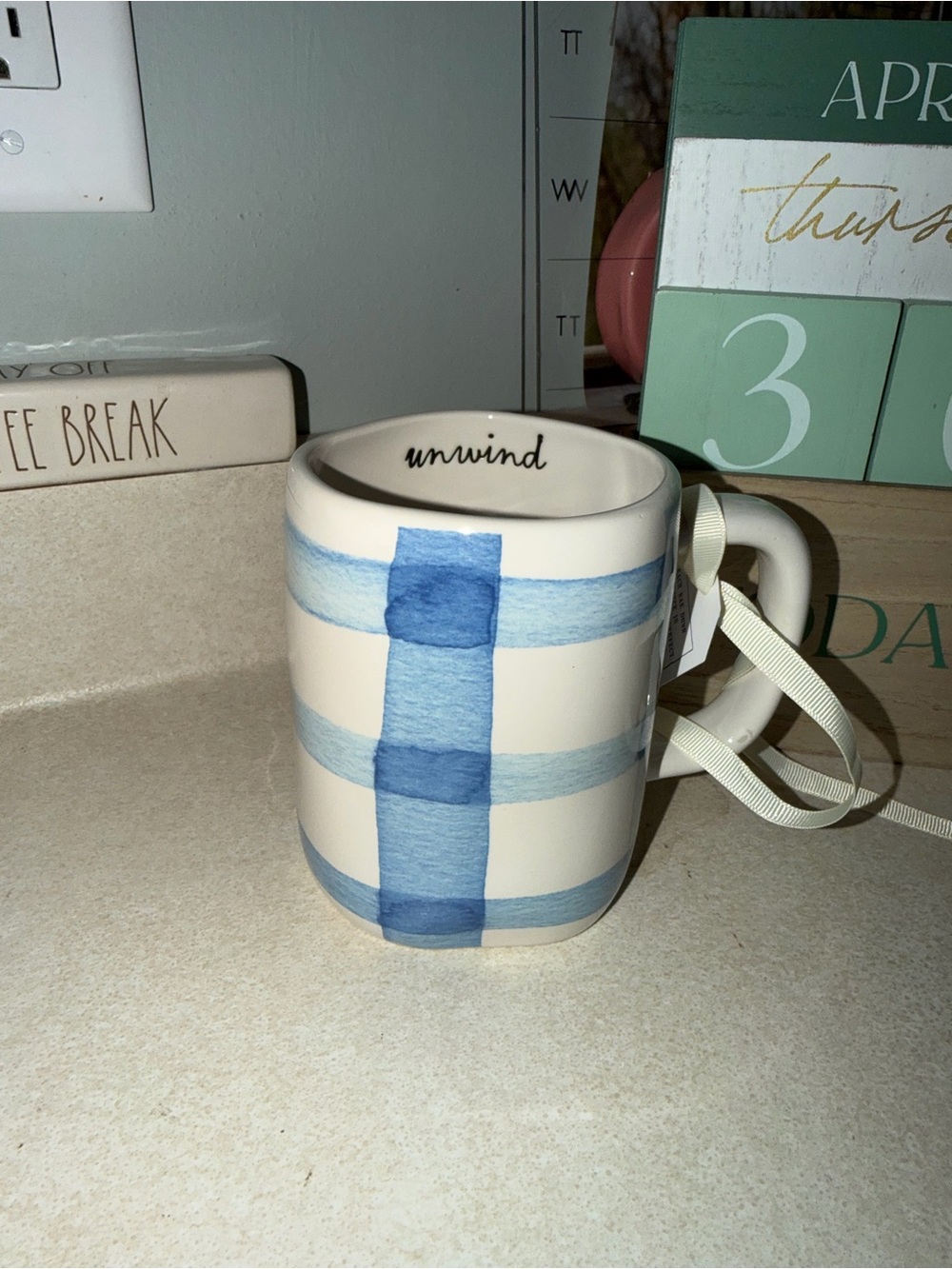 Rae Dunn unwind mug